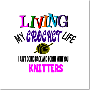 Living Crochet Life Posters and Art